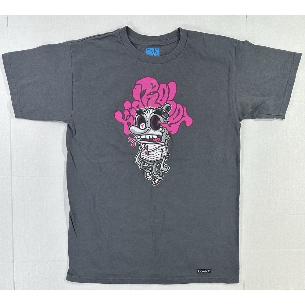 Mark Bode x Kidrobot Graphic T Shirt Two Piece Print Gray Mens Small